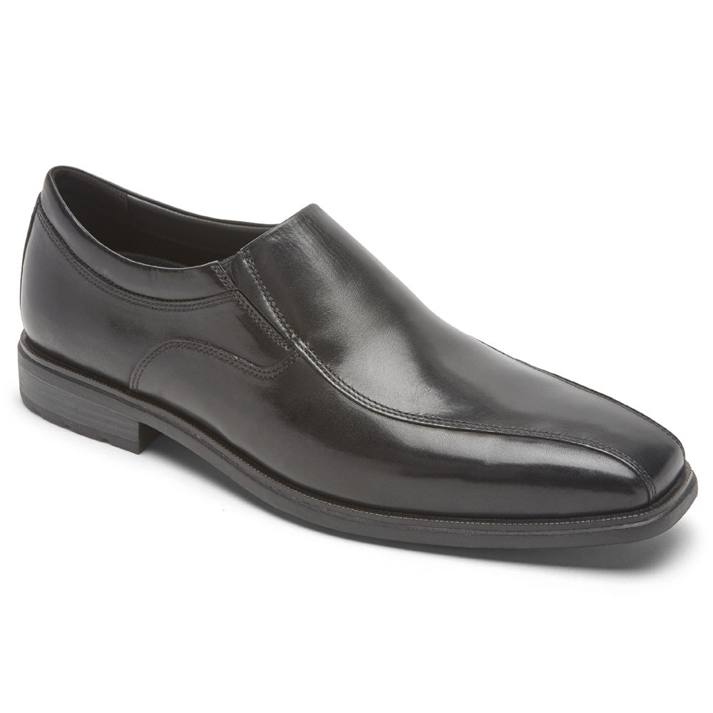 Rockport Singapore Mens Slip-On - Dres Sports Business 2 Black - UQ7602834